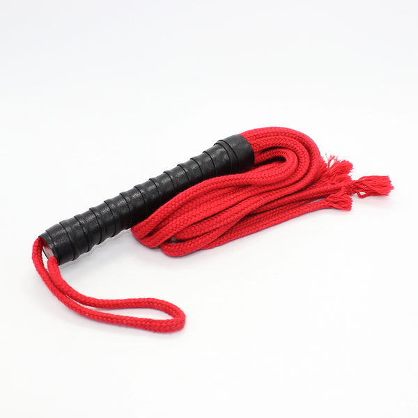 Fouet en corde de 56 cm pour jeux pour adultes