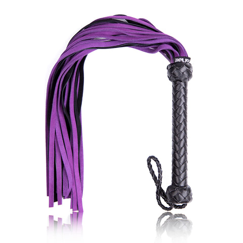 Flogger en cuir pour jeu BDSM