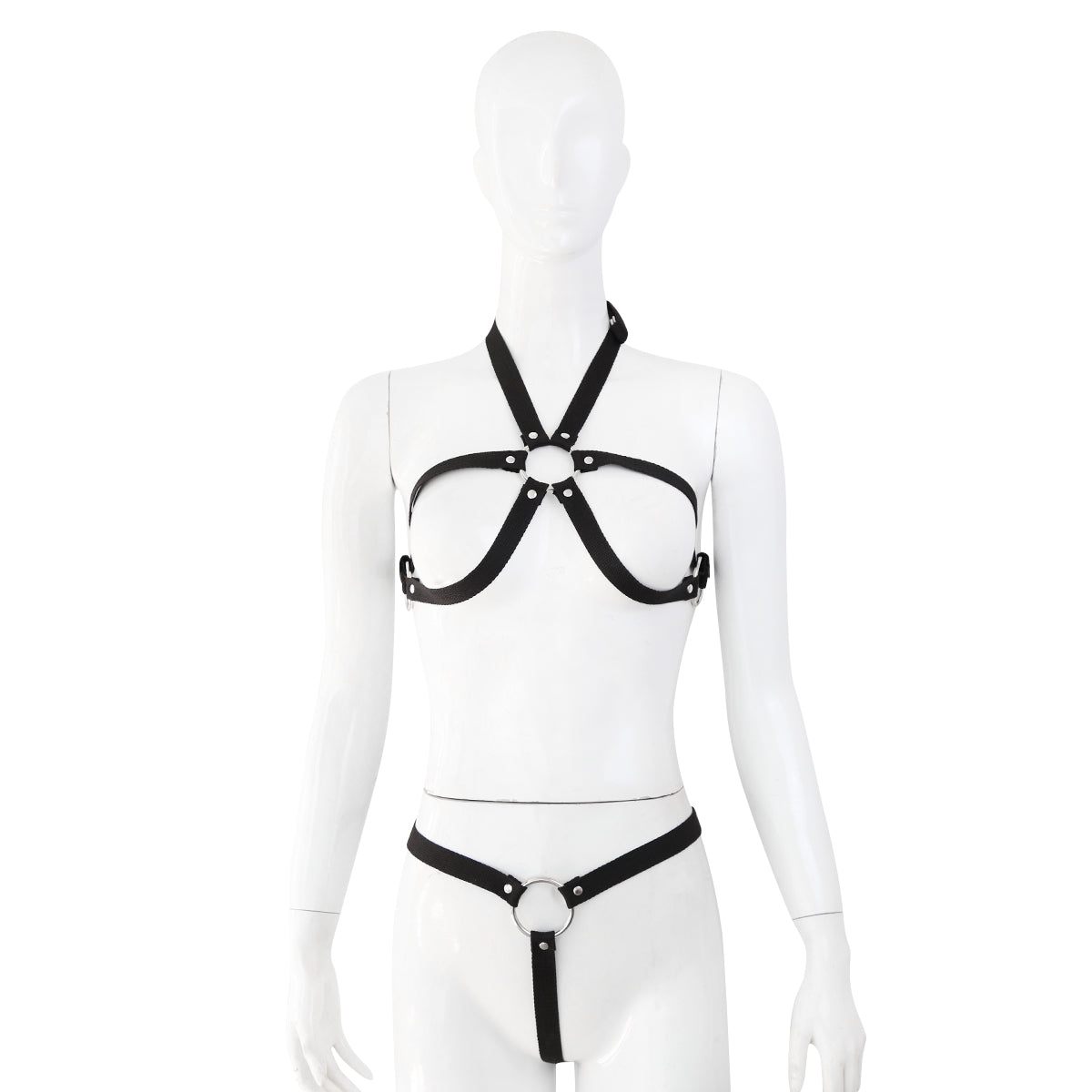 Sexy Lingerie Pu SM Play Female
