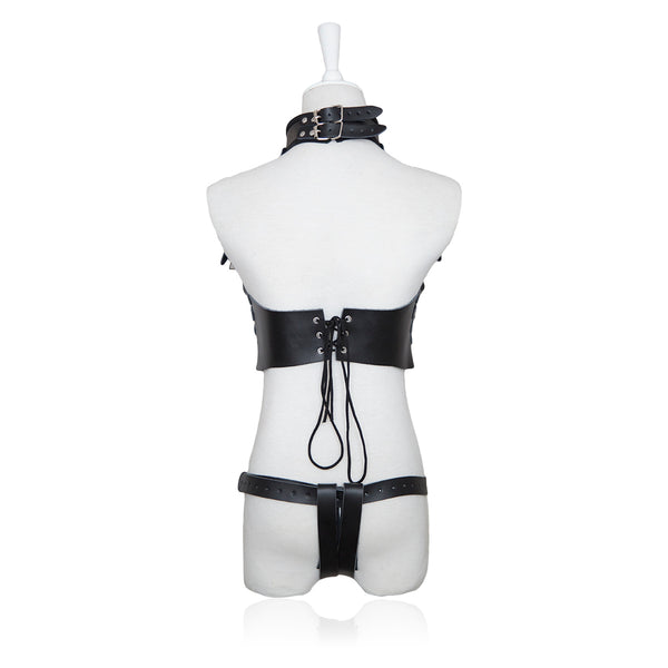Lingerie de bondage en cuir M Adult Play