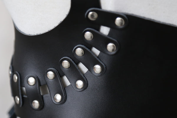 Lingerie de bondage en cuir M Adult Play