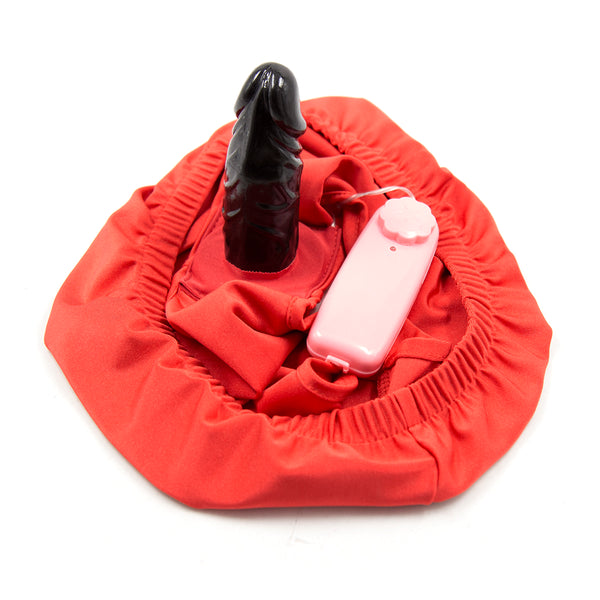 Briefs with Dildo  Vibrating  Polyester TPR BDSM