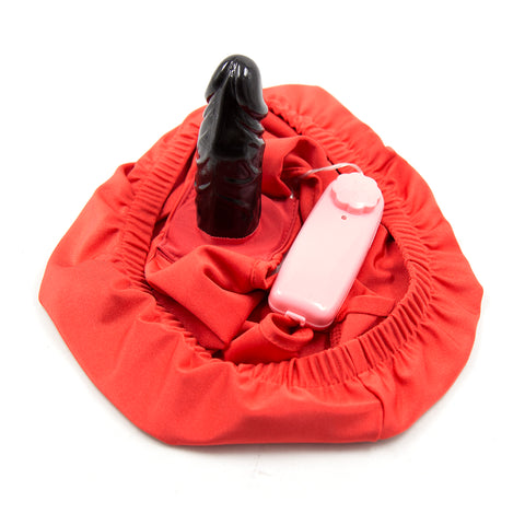 Briefs with Dildo  Vibrating  Polyester TPR BDSM