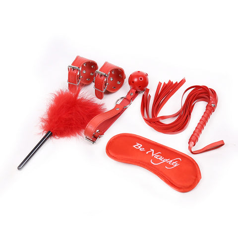 5pcs PU Bondage Kit