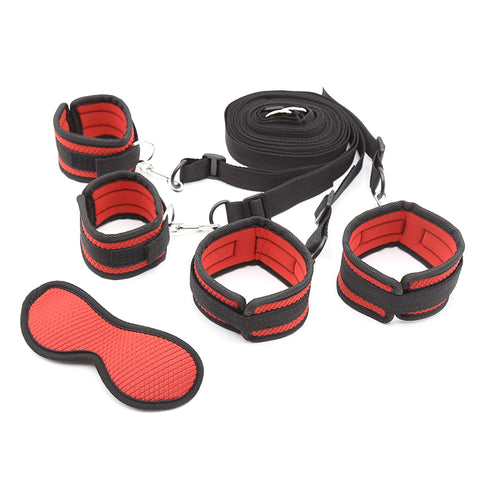 Blindfold With Bed Restraints