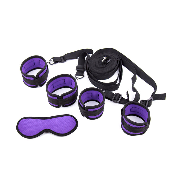 Blindfold With Bed Restraints