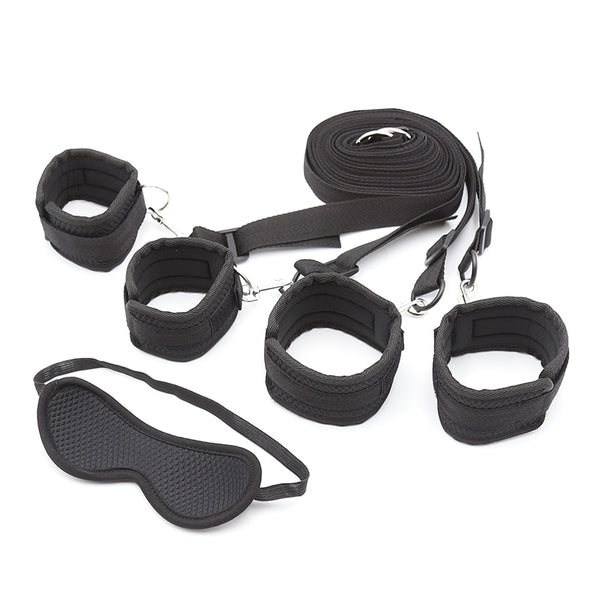 Blindfold With Bed Restraints