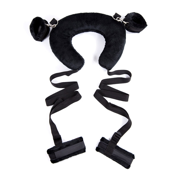 Nylon Sex Pillow with Handcuff