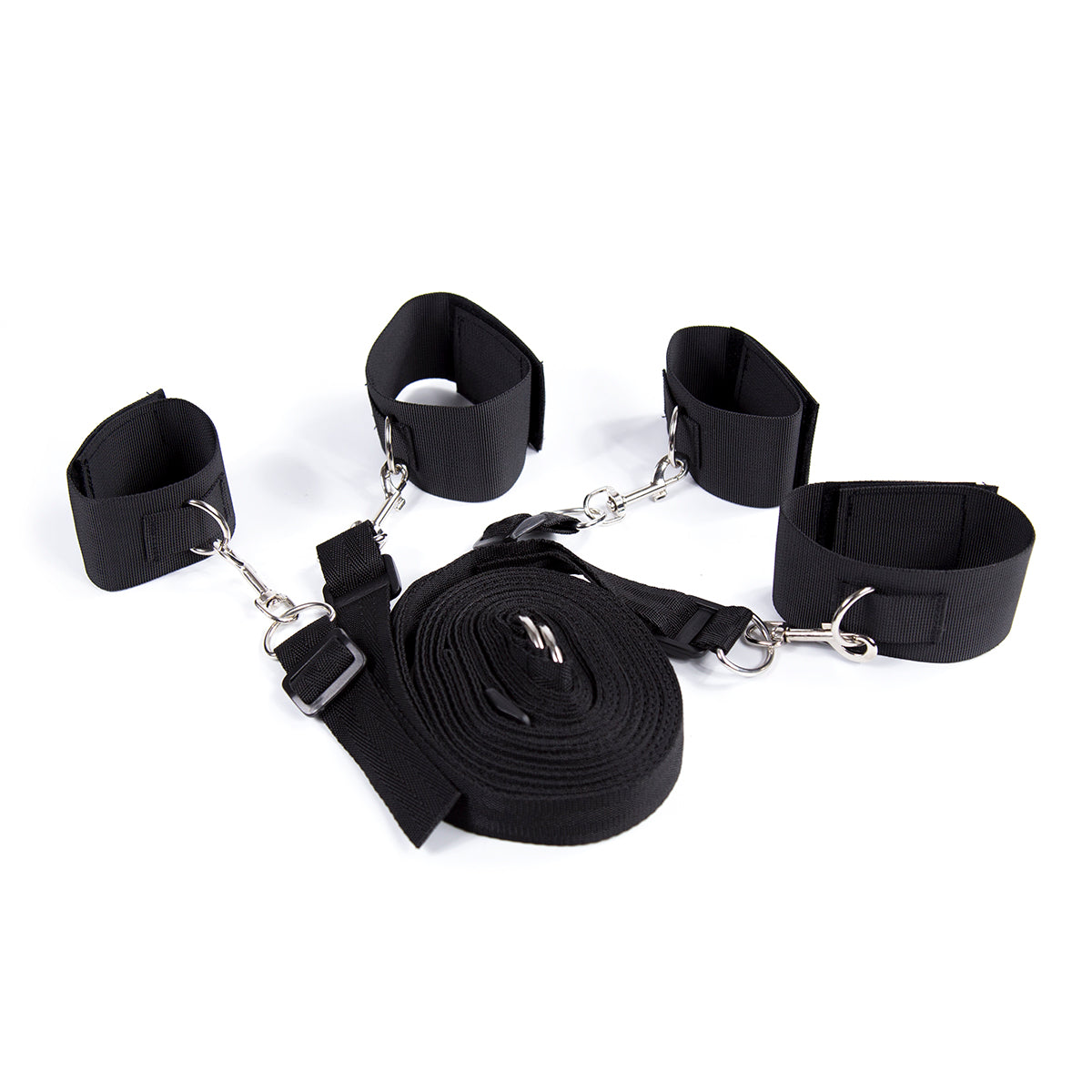 Nylon Bed Bondage Restraints Kit(With Hook)
