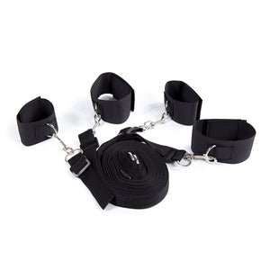 Nylon Bed Bondage Restraints Kit(With Hook)