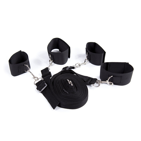 Nylon Bed Bondage Restraints Kit(With Hook)