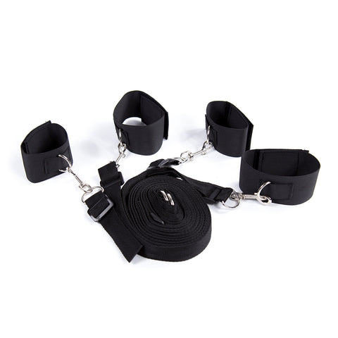 Nylon Bed Bondage Restraints Kit(With Hook)