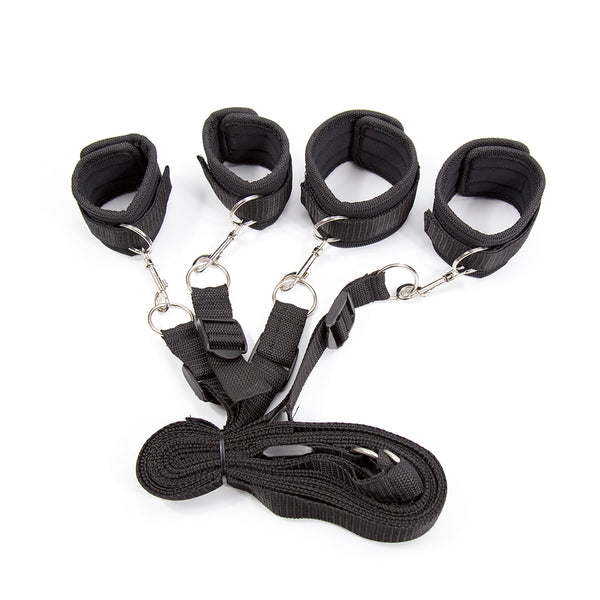 Nylon Binding Bed Bondage Restraints Kit