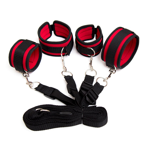 Nylon Binding Bed Bondage Restraints Kit