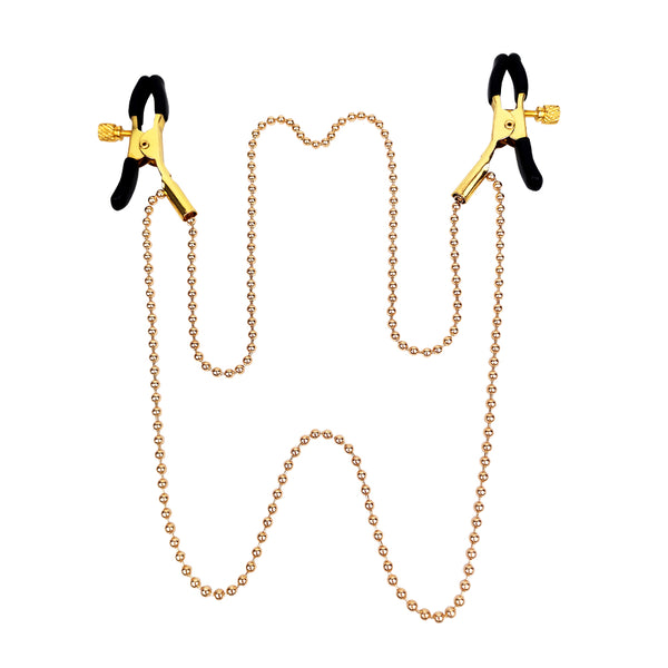 Nipple Clamps With Two Chains For Women