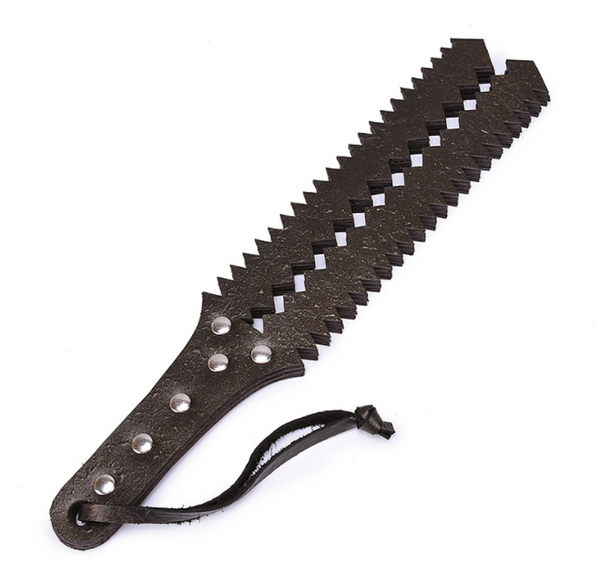 Fouet de bondage sexuel en cuir de vache pour jeux sexuels BDSM