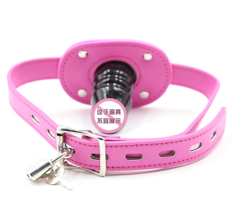 Penis Ball Gag BDSM Bondage Fetish Dildo Mouth Gag