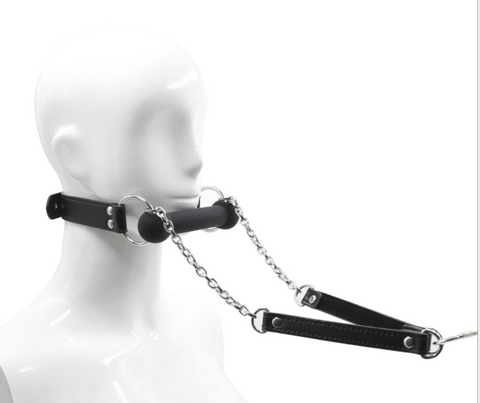 BDSM Ball Gag with Rope Fetish Slave Bondage Restraints