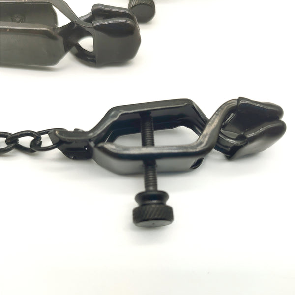 Pinces à tétons avec poids, équipement de bondage BDSM