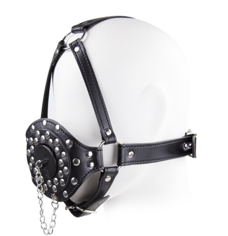 Blindfold Metal Chain Mouth Gag Ball Sex Bondage Toys