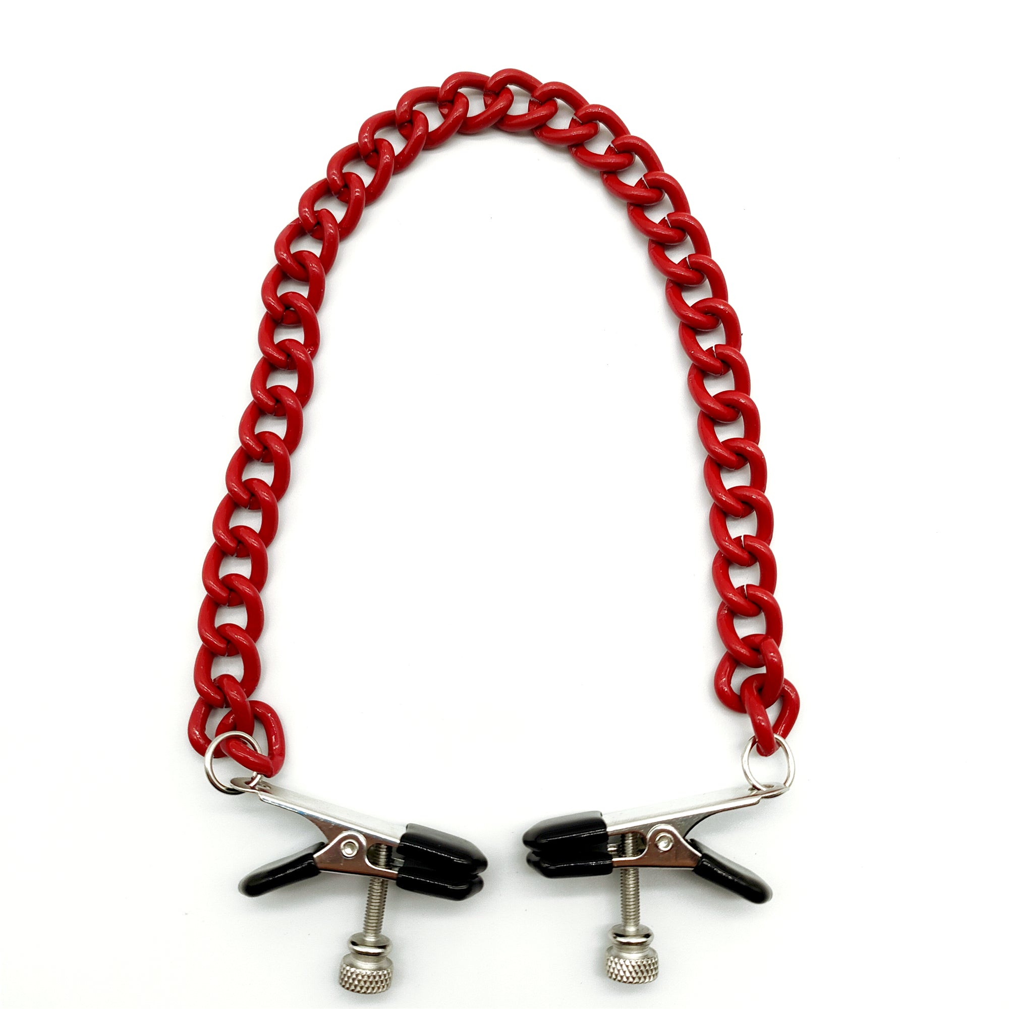 Pinces à tétons avec chaîne