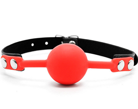Silicone Soft Ball Gag BDSM Bondage Restraints