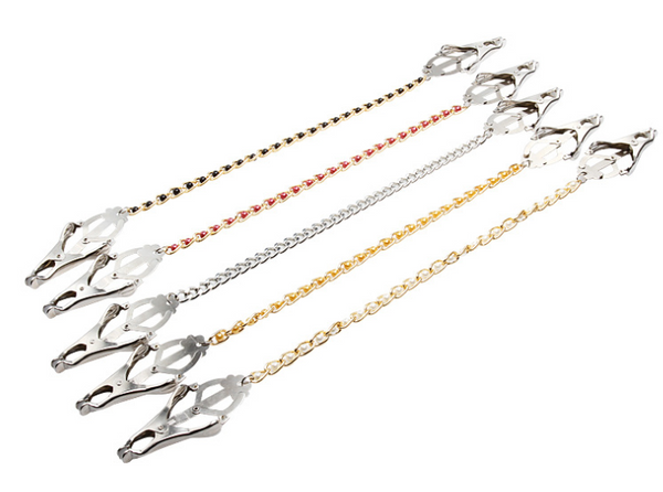 Pinces à tétons pour jeux sexuels