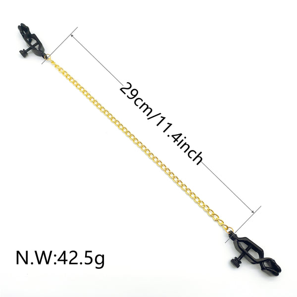 Pinces à tétons avec poids, équipement de bondage BDSM