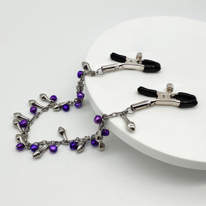 Sexy Flirt Nipple Clamps Labia Breast Nipple Clamps With Chain