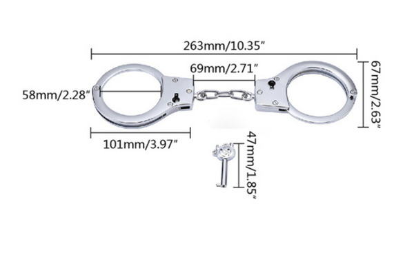 Menottes pour jeux sexuels