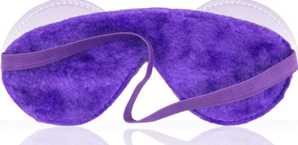 Leather Furry Blindfold BDSM Sex Toys