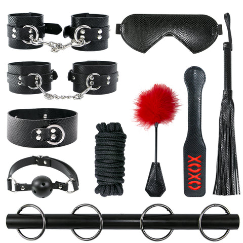Sex Product BDSM Set Bondage Gear PU Material