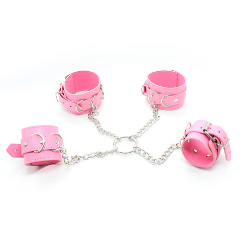 PU Hogtie Restraints with Chain