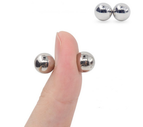 Nipple Clamps Steel Ball BDSM Breast Clips