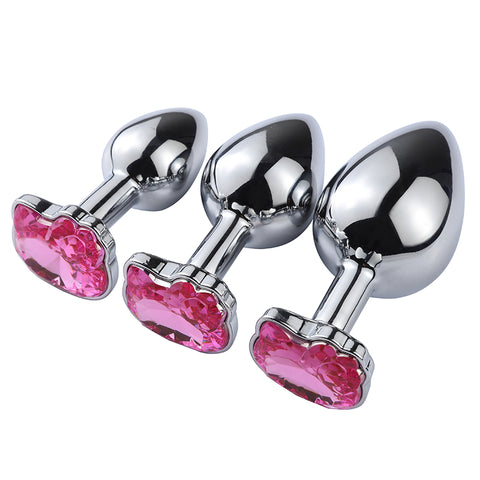 Metal Anal Plug BDSM Bondage Sex Tools