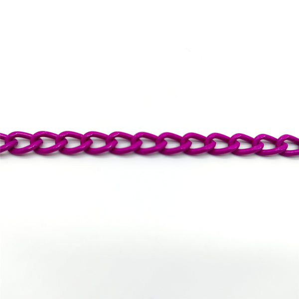 紫色のチェーン付きニップルクランプ