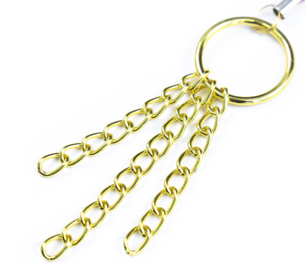 Pinces à tétons avec chaînes en or BDSM Bondage Restraints