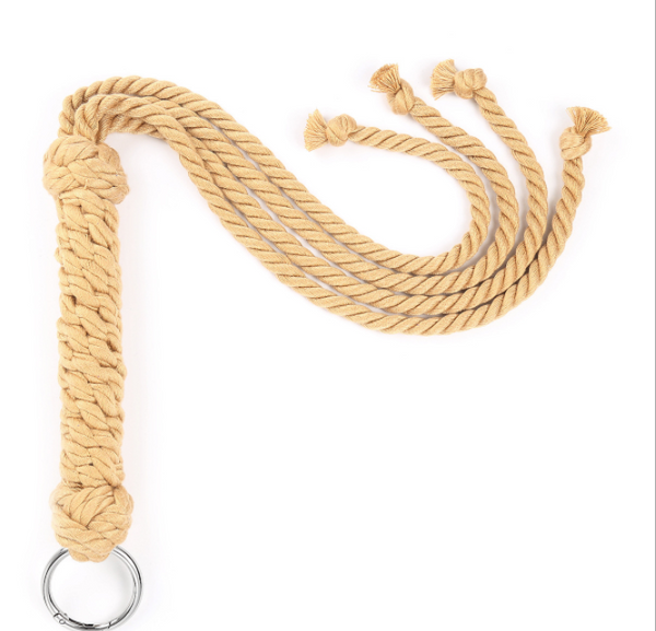 Long fouet pour jeux sexuels, esclave BDSM, fessée, flagellation