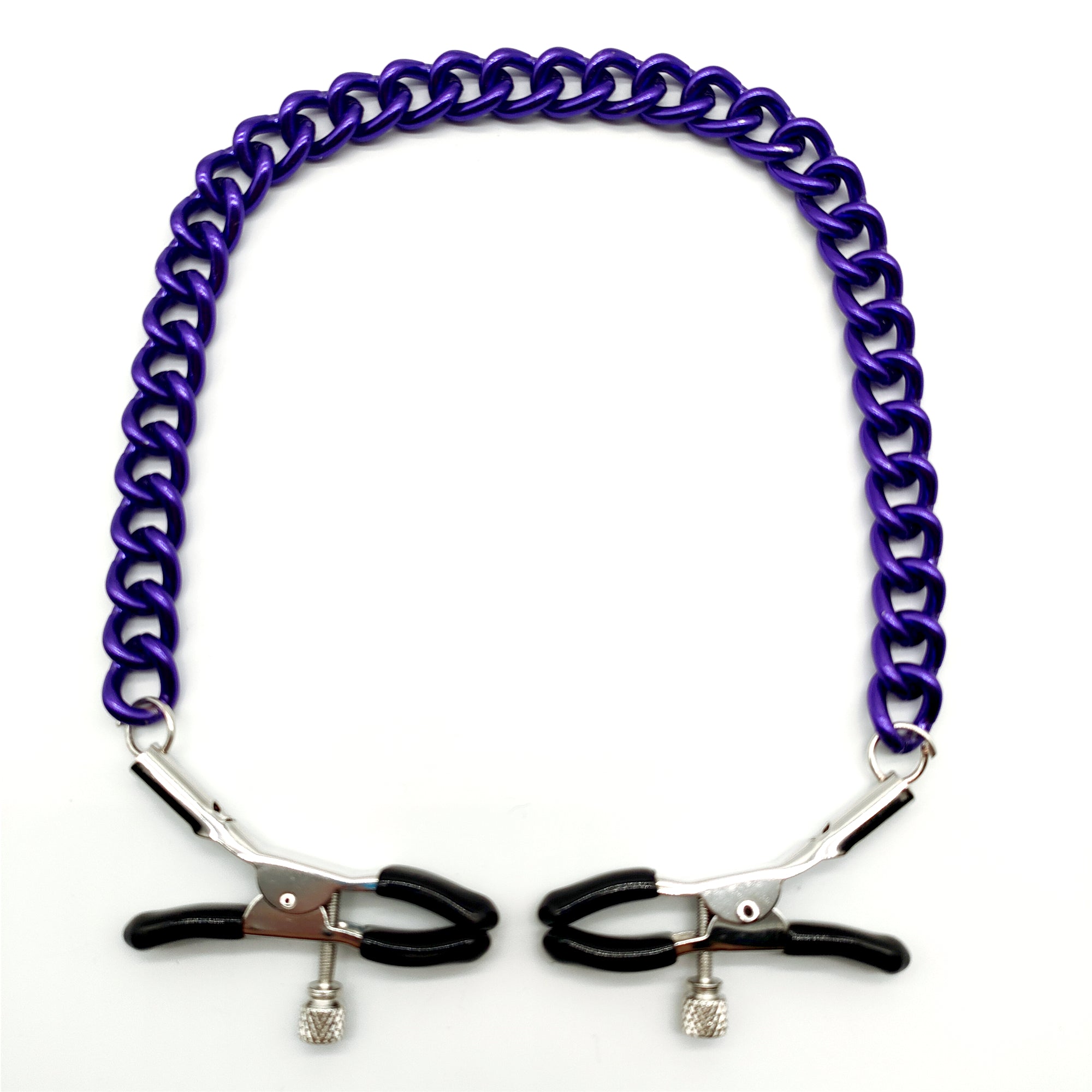 Pinces à tétons avec chaîne 