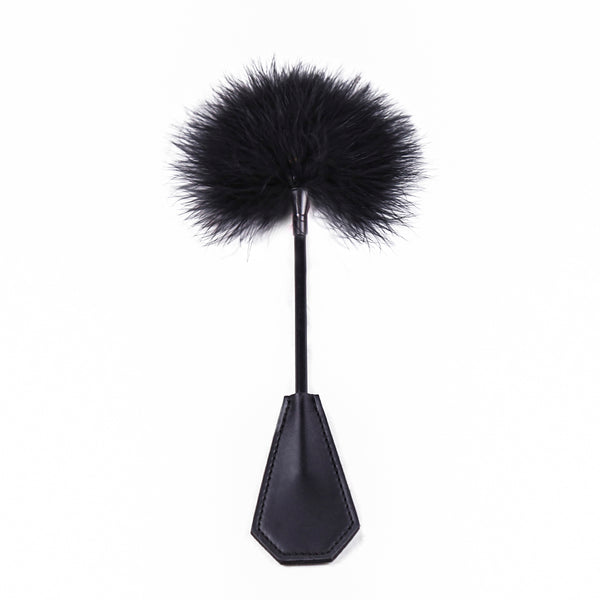 Plume chatouilleuse avec poignée en PU