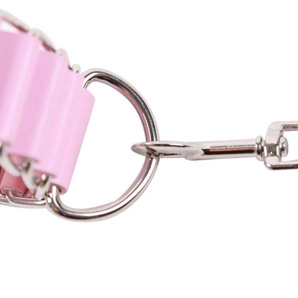 Menottes en PU avec accessoires de chaîne