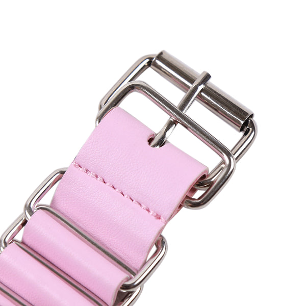 Menottes en PU avec accessoires de chaîne