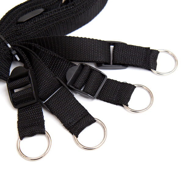 Nylon Binding Bed Bondage Restraints Kit
