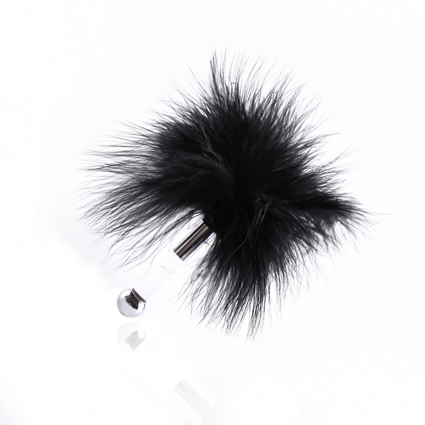 Flirting Feather Tickler With Plastic Handle