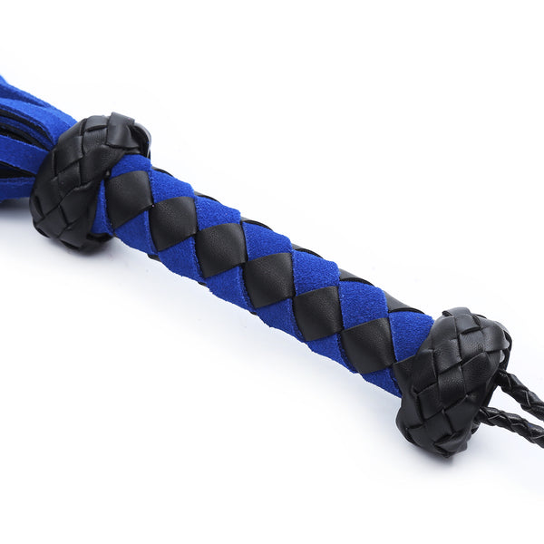 Flogger en cuir de 70 cm pour jeux SM pour adultes