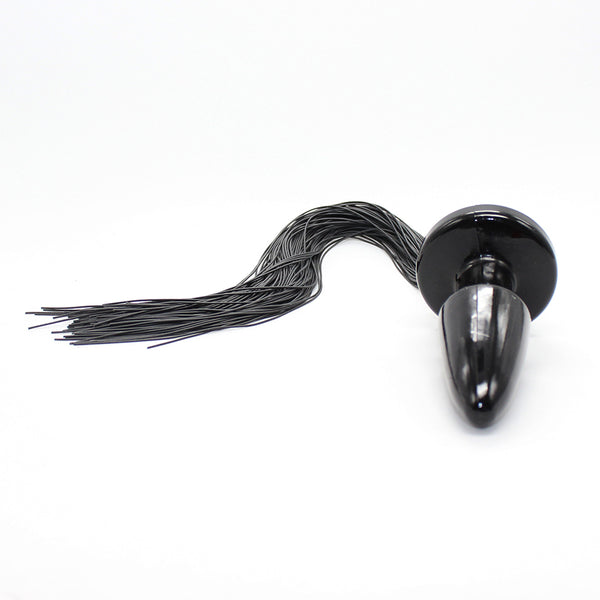 Silicone Fox Tail With TPR Plug