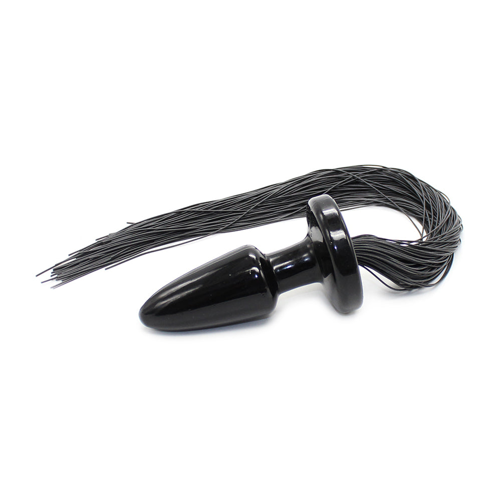 Silicone Fox Tail With TPR Plug