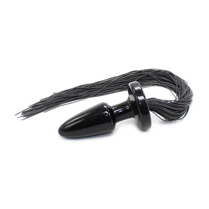 Silicone Fox Tail With TPR Plug