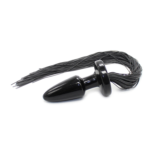 Silicone Fox Tail With TPR Plug