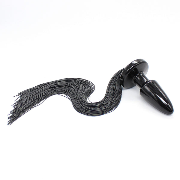 Silicone Fox Tail With TPR Plug